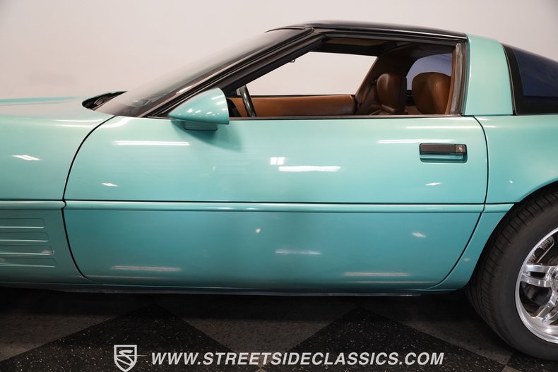 Chevrolet-Corvette-1991-Turquoise-Metallic-Cognac-22