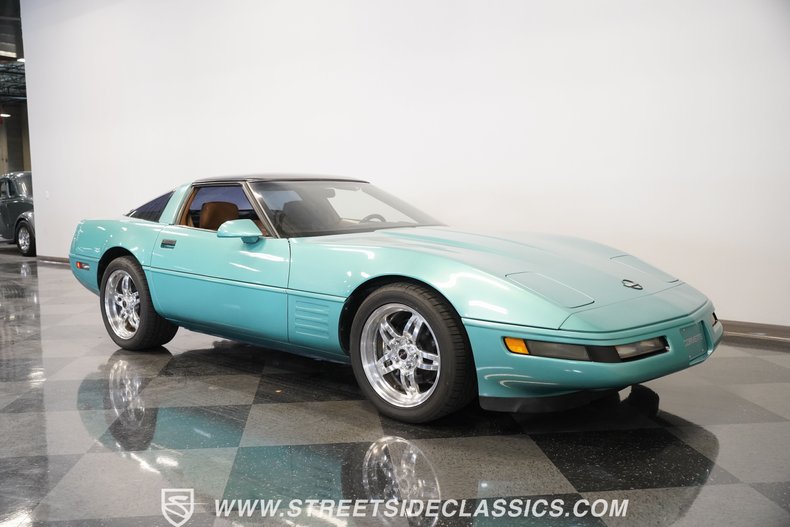 Chevrolet-Corvette-1991-Turquoise-Metallic-Cognac-31
