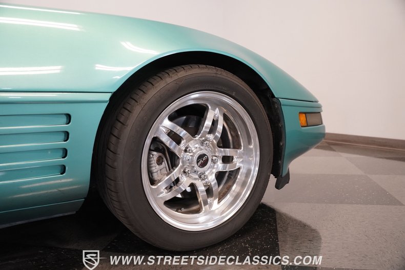 Chevrolet-Corvette-1991-Turquoise-Metallic-Cognac-33