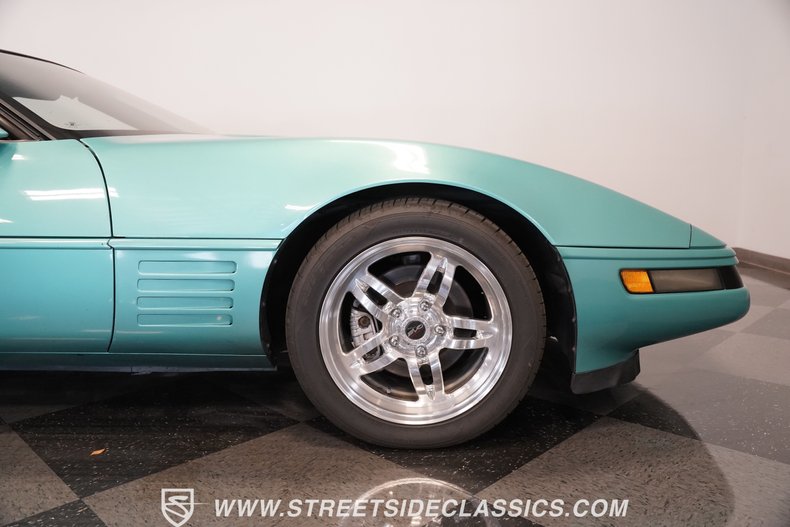 Chevrolet-Corvette-1991-Turquoise-Metallic-Cognac-34
