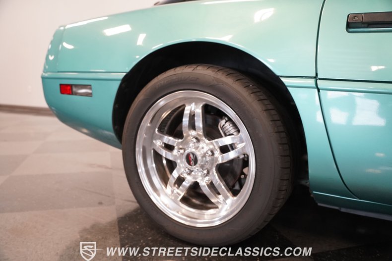 Chevrolet-Corvette-1991-Turquoise-Metallic-Cognac-37