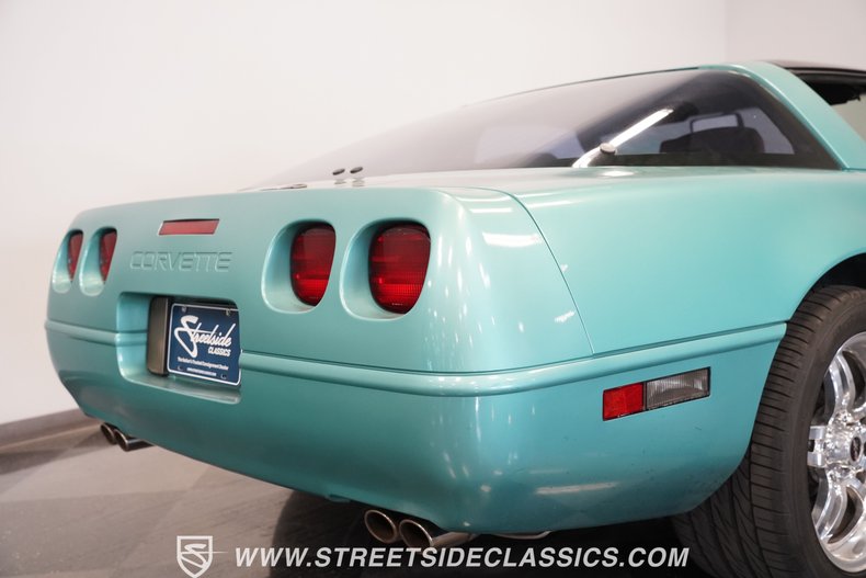 Chevrolet-Corvette-1991-Turquoise-Metallic-Cognac-47