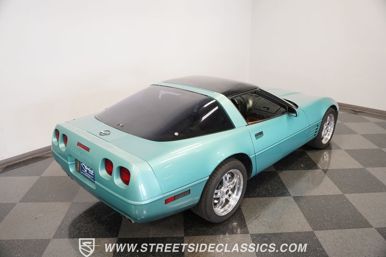 Chevrolet-Corvette-1991-Turquoise-Metallic-Cognac-48