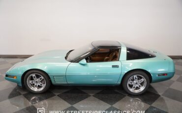 Chevrolet-Corvette-1991-Turquoise-Metallic-Cognac-5