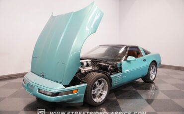 Chevrolet-Corvette-1991-Turquoise-Metallic-Cognac-7