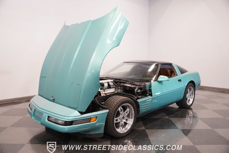 Chevrolet-Corvette-1991-Turquoise-Metallic-Cognac-7