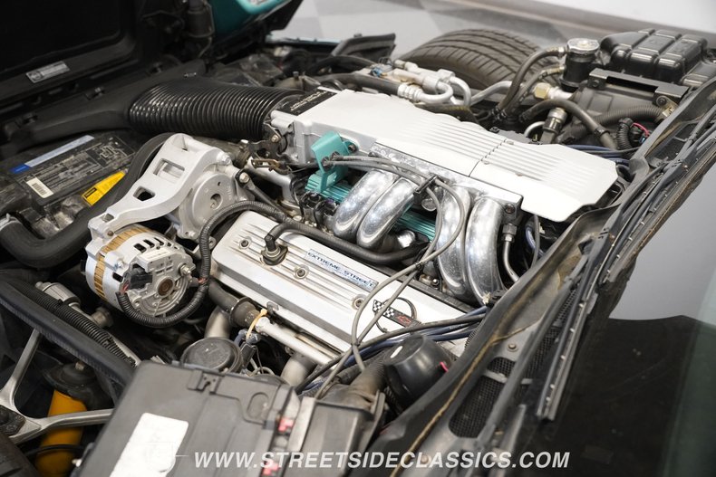 Chevrolet-Corvette-1991-Turquoise-Metallic-Cognac-8