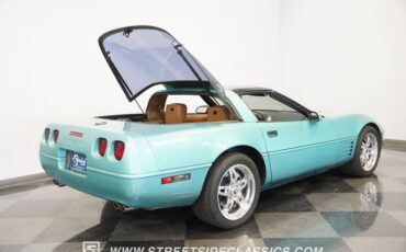 Chevrolet-Corvette-1991-Turquoise-Metallic-Cognac-9