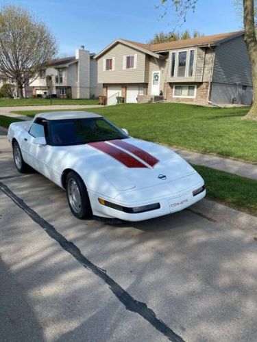 Chevrolet-Corvette-1991-White-Red-Cloth-23