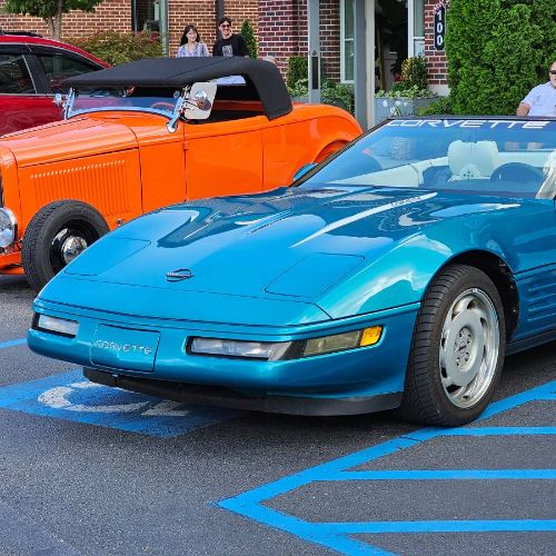 Chevrolet-Corvette-1992-BlueWhite-top-White-16