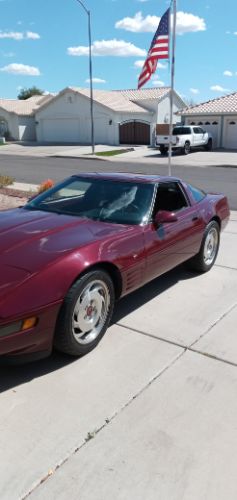 Chevrolet-Corvette-1993-Maroon-Leather-7