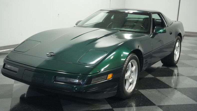Chevrolet-Corvette-1993-Polo-Green-II-Metall-Black-18