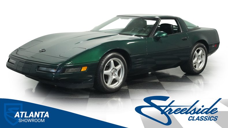 Chevrolet-Corvette-1993-Polo-Green-II-Metall-Black-49