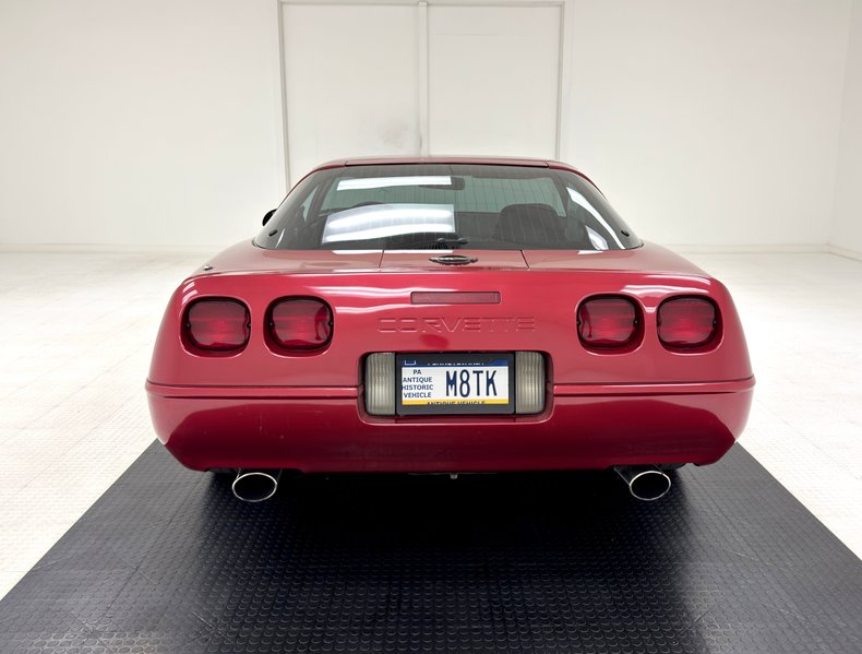 Chevrolet-Corvette-1994-Dark-Red-Metallic-Black-2