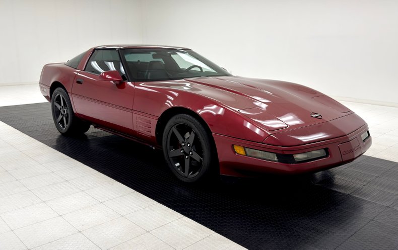 Chevrolet-Corvette-1994-Dark-Red-Metallic-Black-23