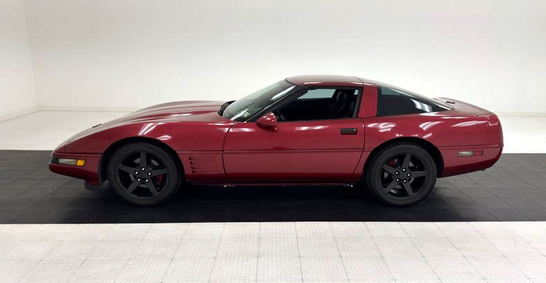 Chevrolet-Corvette-1994-Dark-Red-Metallic-Black-8