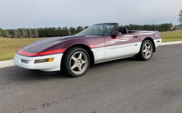 Chevrolet-Corvette-1995-Dark-PurpleWhite-BlackPurple