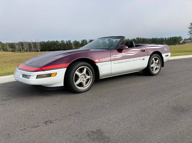 Chevrolet-Corvette-1995-Dark-PurpleWhite-BlackPurple