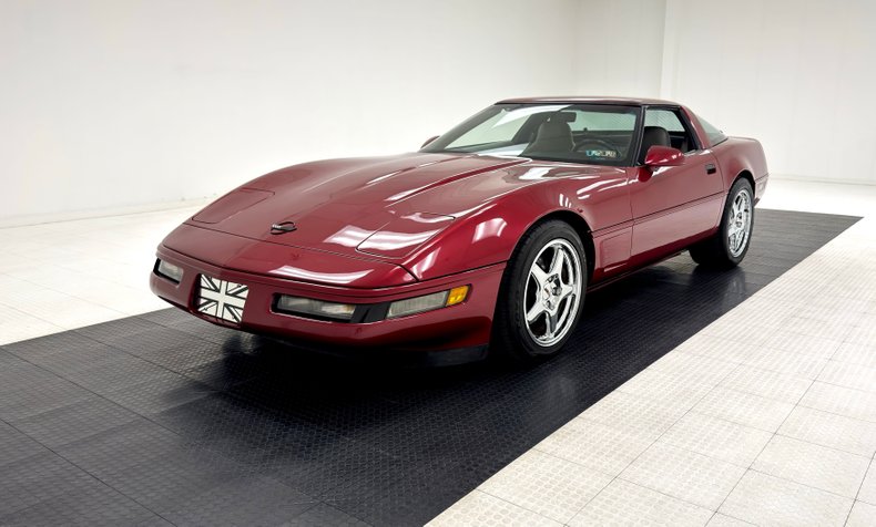 Chevrolet-Corvette-1995-Dark-Red-Metallic-Gray-47