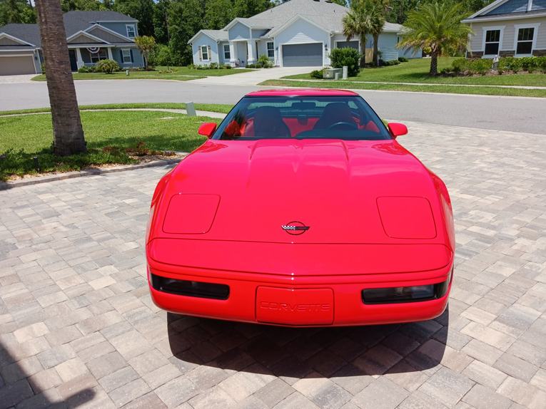 Chevrolet-Corvette-1995-Torch-Red-Red-1