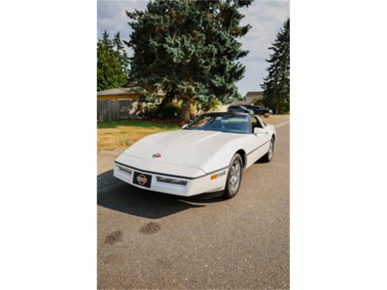 Chevrolet-Corvette-c4-1985-White-Red-13