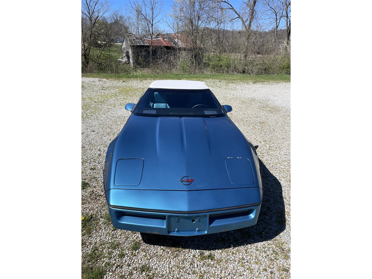 Chevrolet-Corvette-c4-1987-Medium-Blue-Medium-Blue-1
