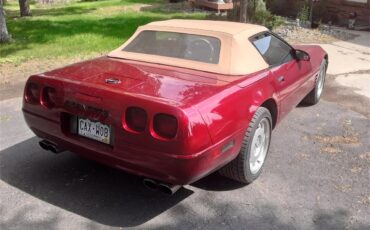 Chevrolet-Corvette-c4-1992-Burgundy-Tan-3