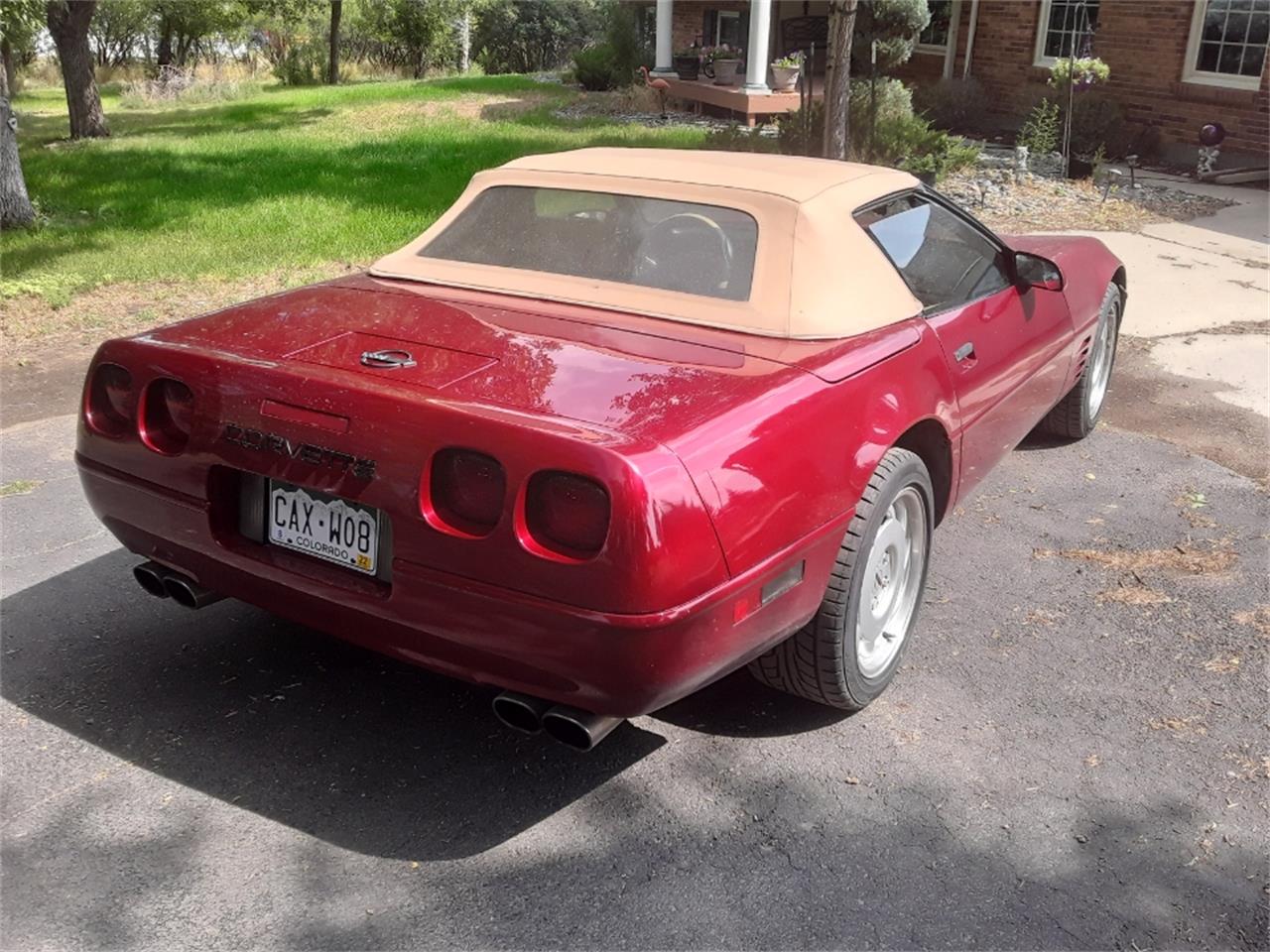 Chevrolet-Corvette-c4-1992-Burgundy-Tan-3