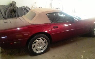 Chevrolet-Corvette-c4-1992-Burgundy-Tan-4
