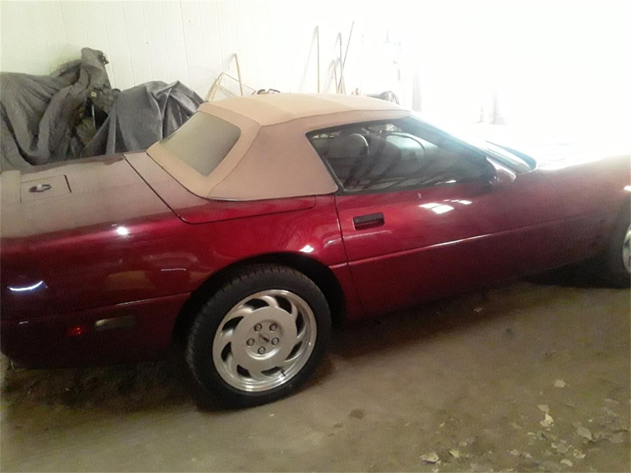 Chevrolet-Corvette-c4-1992-Burgundy-Tan-4
