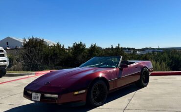 Chevrolet-Corvette-convertible-1990-red-2