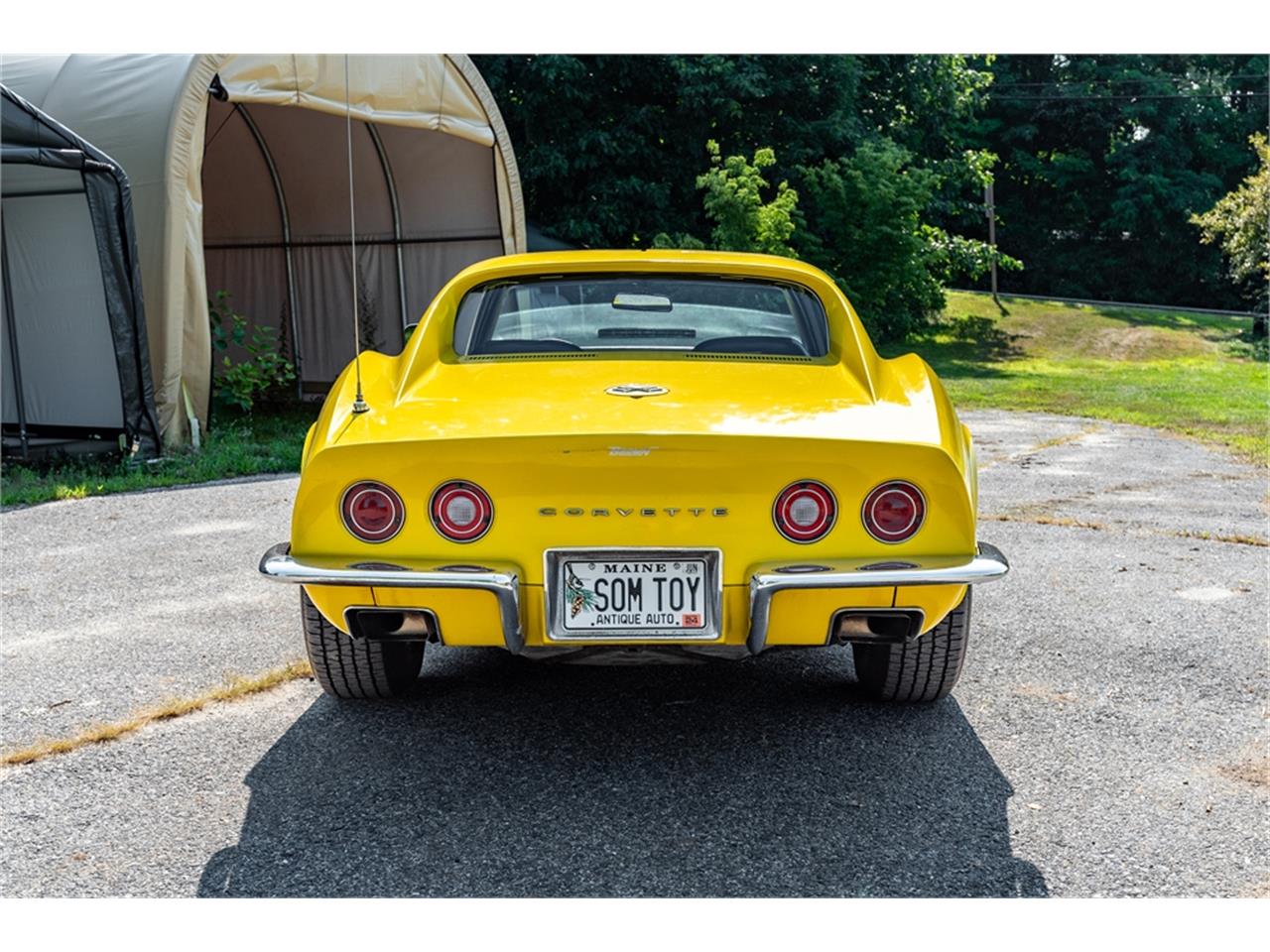 Chevrolet-Corvette-stingray-1971-Sunflower-Yellow-Black-12