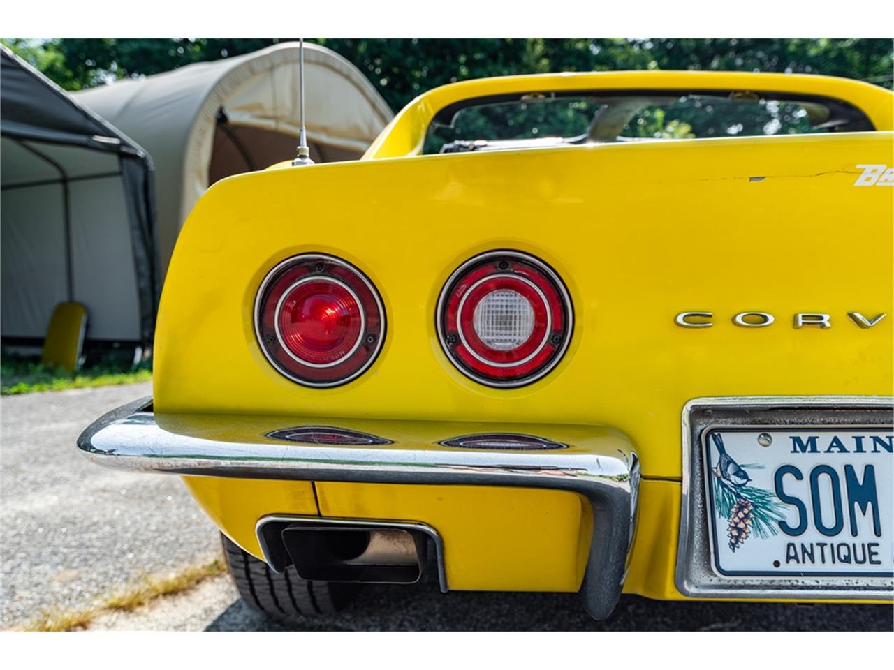 Chevrolet-Corvette-stingray-1971-Sunflower-Yellow-Black-18