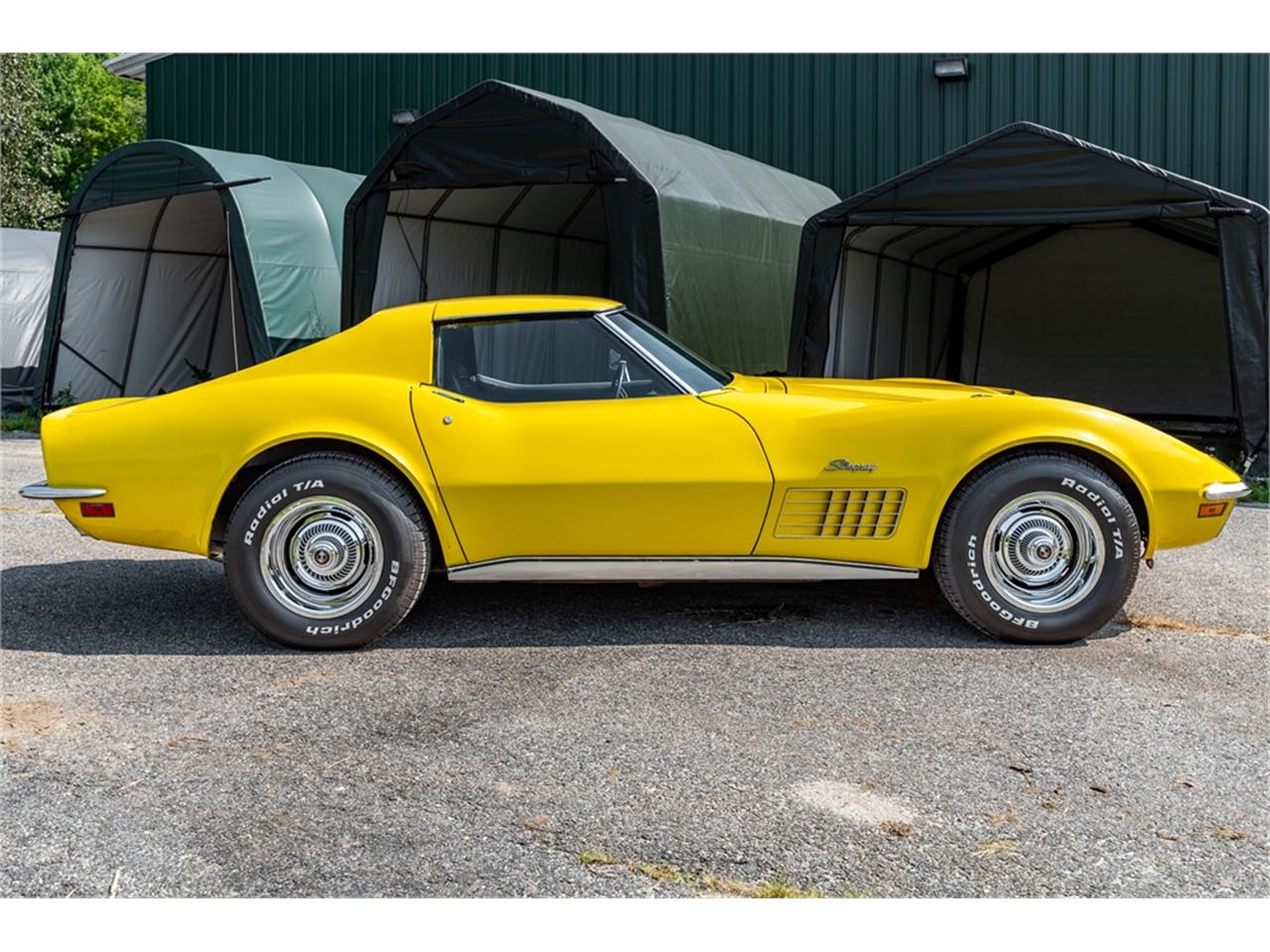 Chevrolet-Corvette-stingray-1971-Sunflower-Yellow-Black-8