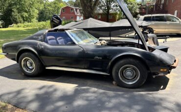 Chevrolet-Corvette-stingray-1973-Black-Tan-1