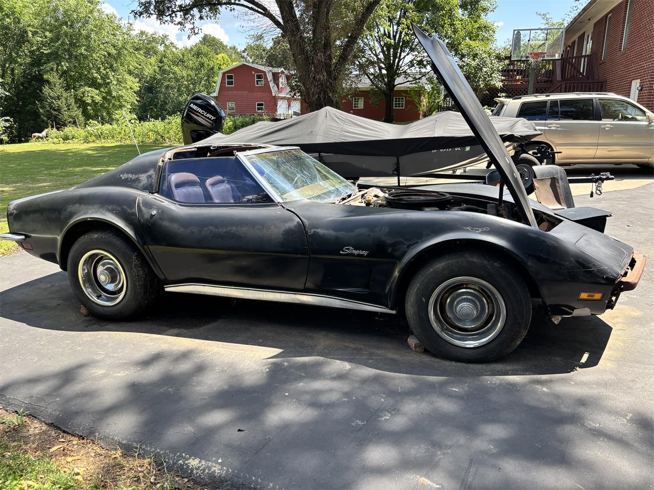 Chevrolet-Corvette-stingray-1973-Black-Tan-1