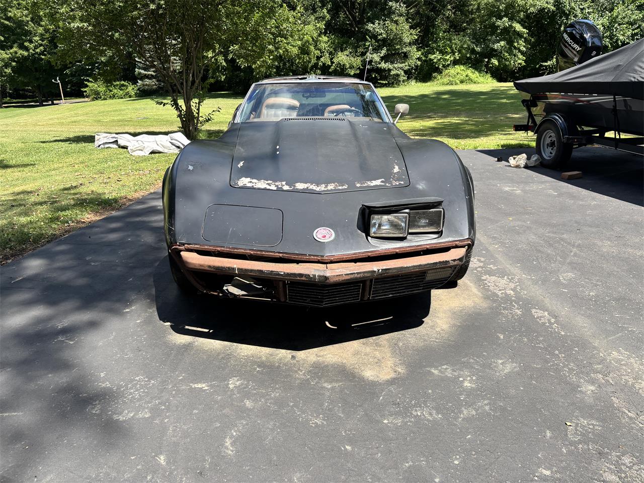 Chevrolet-Corvette-stingray-1973-Black-Tan-2