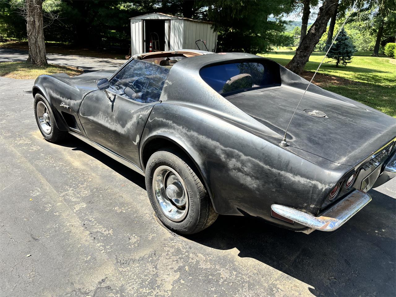 Chevrolet-Corvette-stingray-1973-Black-Tan-4