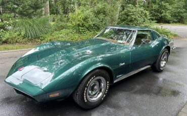 Chevrolet-Corvette-stingray-1973-Bluegreen-Saddle-7