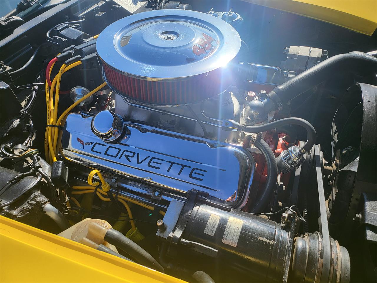 Chevrolet-Corvette-stingray-1973-Yellow-Black-10
