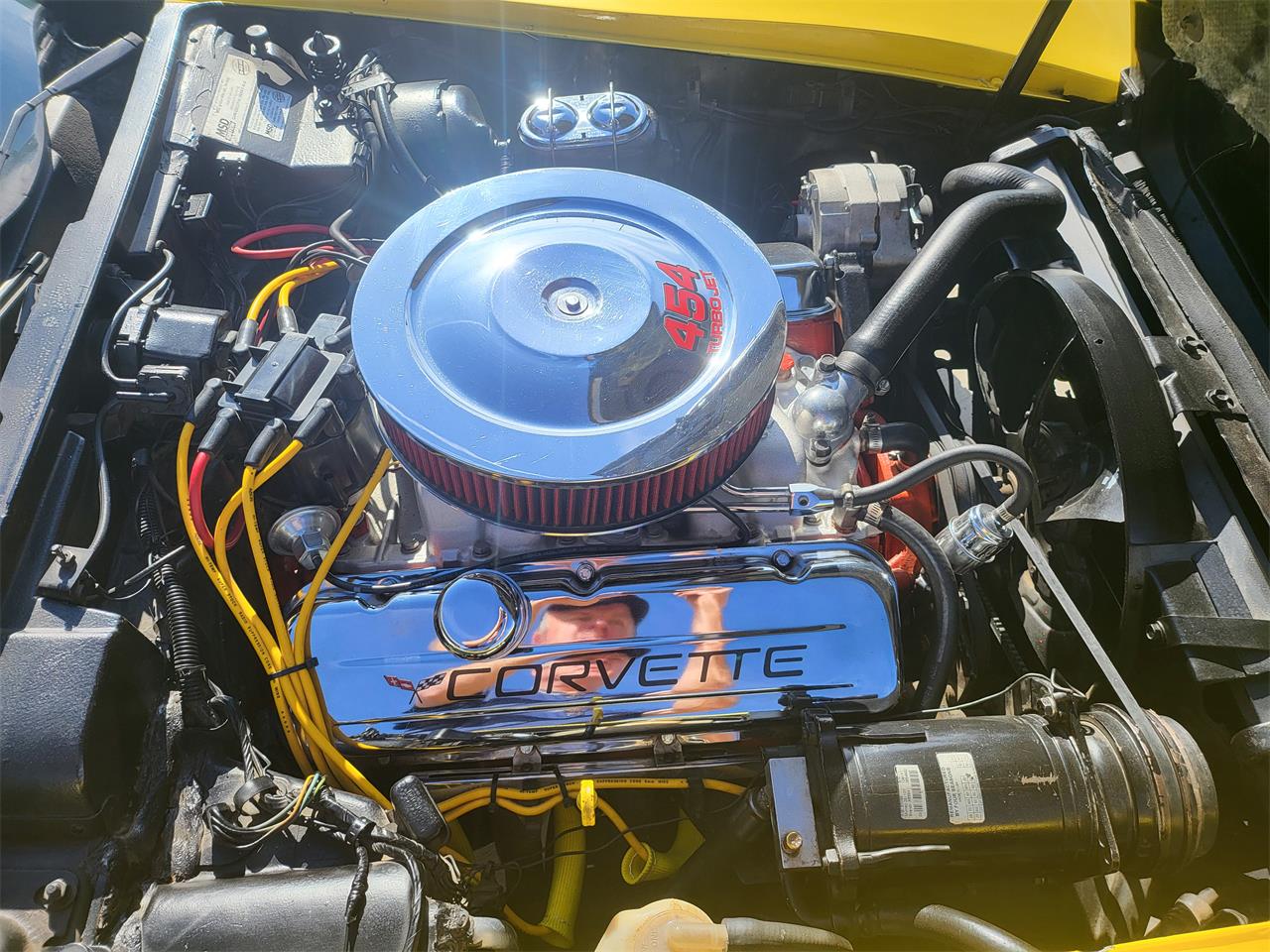 Chevrolet-Corvette-stingray-1973-Yellow-Black-11