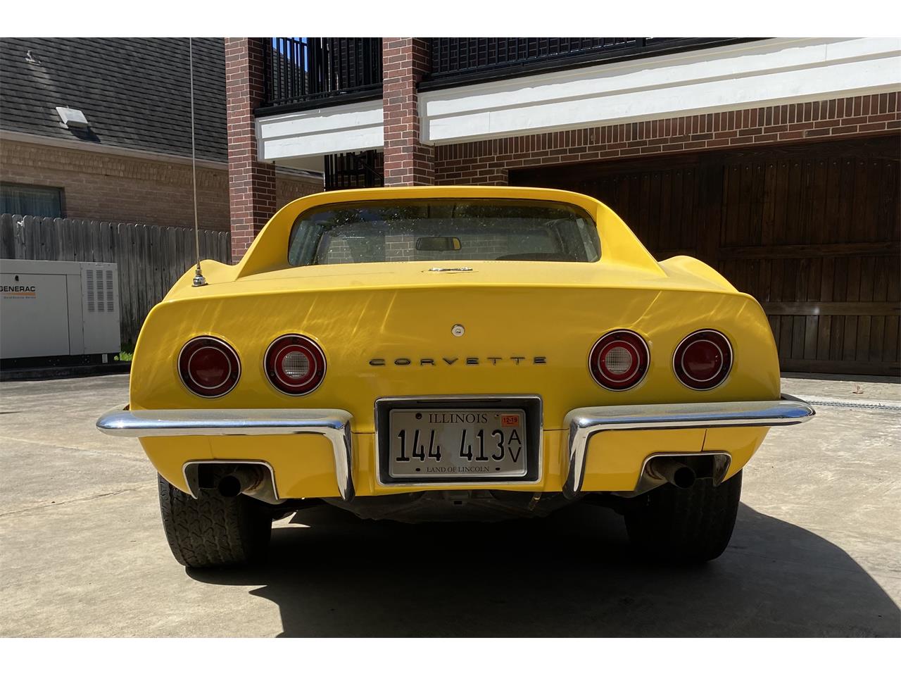 Chevrolet-Corvette-stingray-1973-Yellow-Dark-Saddle-Leather-1