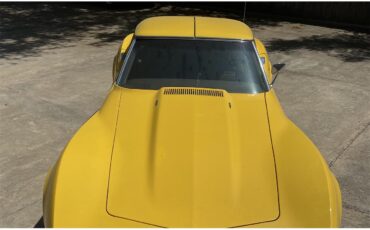 Chevrolet-Corvette-stingray-1973-Yellow-Dark-Saddle-Leather-11