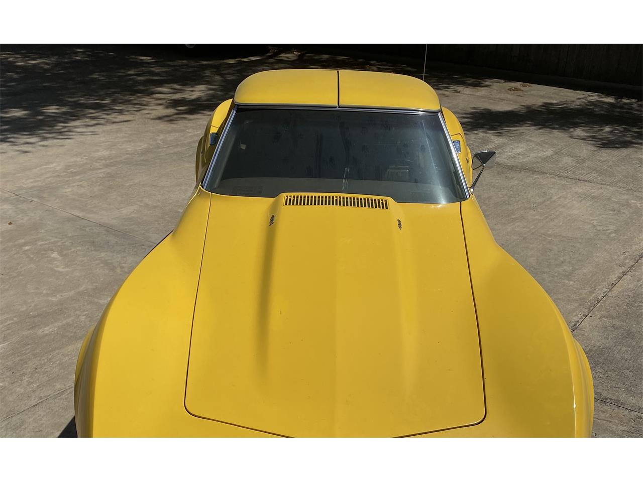 Chevrolet-Corvette-stingray-1973-Yellow-Dark-Saddle-Leather-11