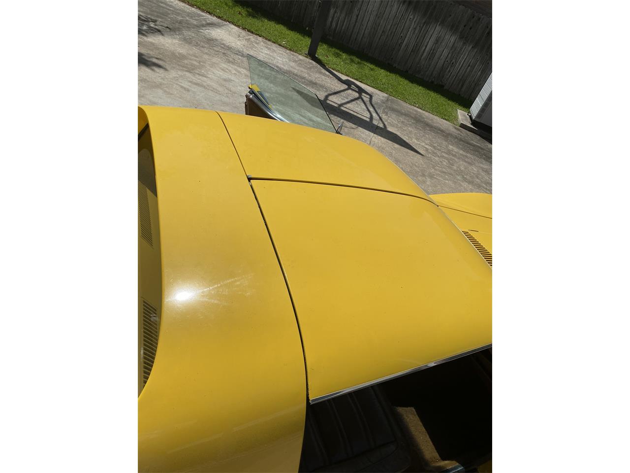 Chevrolet-Corvette-stingray-1973-Yellow-Dark-Saddle-Leather-12