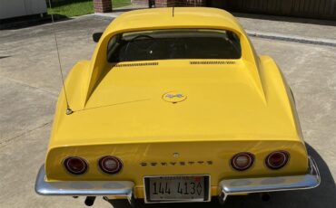 Chevrolet-Corvette-stingray-1973-Yellow-Dark-Saddle-Leather-2