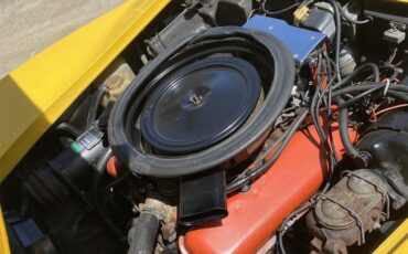 Chevrolet-Corvette-stingray-1973-Yellow-Dark-Saddle-Leather-6
