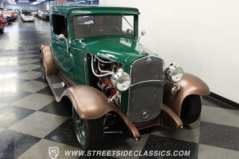Chevrolet-Coupe-1931-GreenCopper-Brown-15