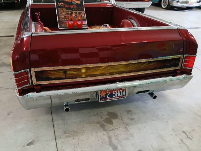 Chevrolet-El-camino-1967-Custom-Red-14