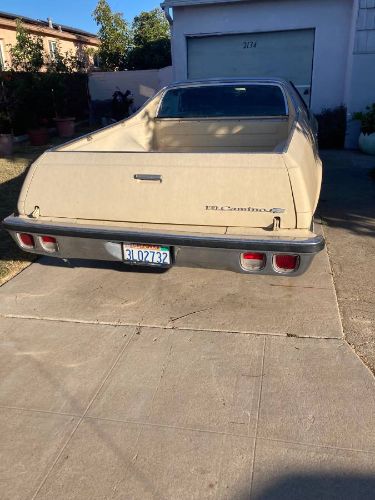 Chevrolet-El-camino-1977-Yellow-1